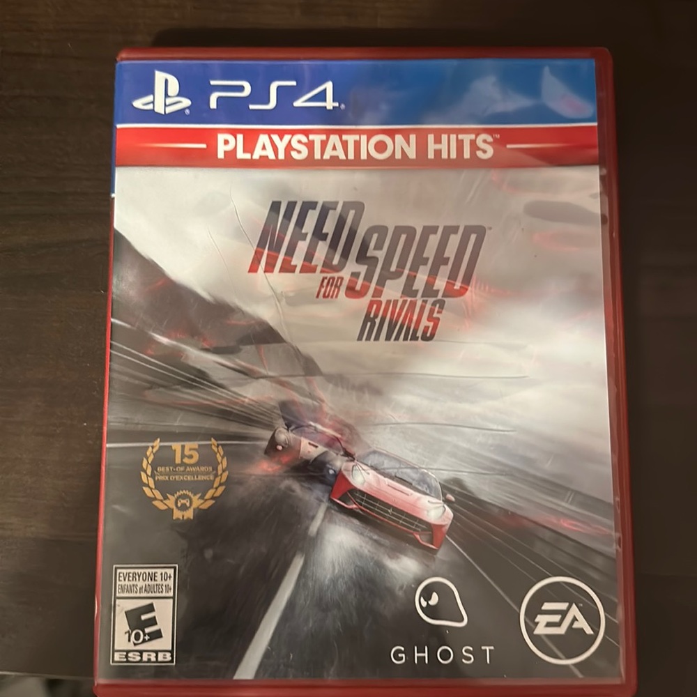 Need for speed rivals game for PlayStation four